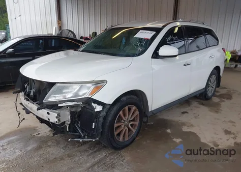 2015 Nissan Pathfinder S из США, поврежденный, VIN 5N1AR2MN9FC719214
